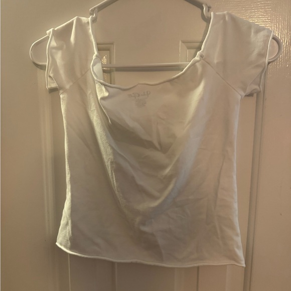 John Galt Bonnie Tee White One Size - Picture 4 of 5